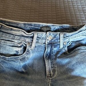 Silver Jeans Dark Blue Denim